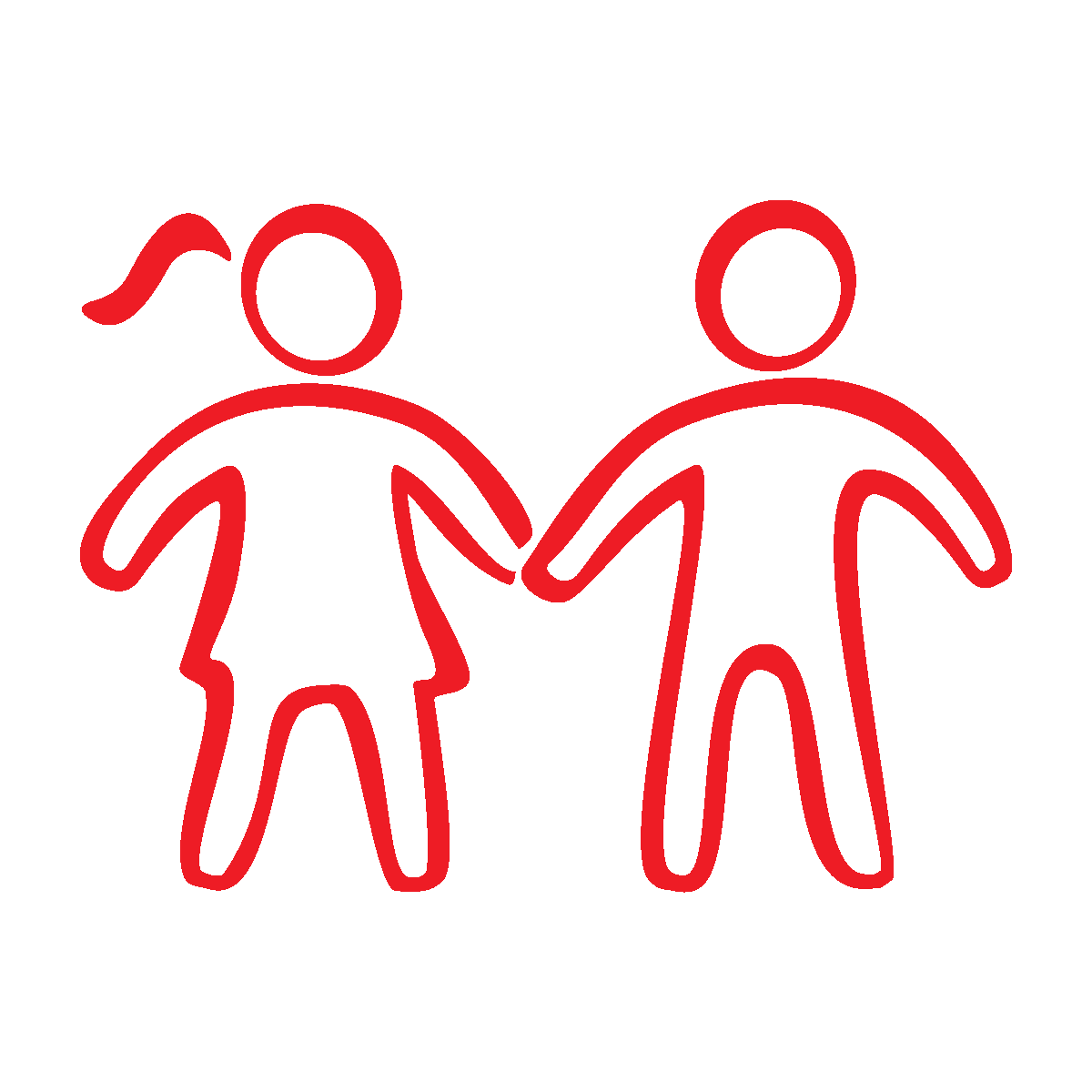 An-icon-of-two-children-holding-hands-representing-Legacy-Giving-section