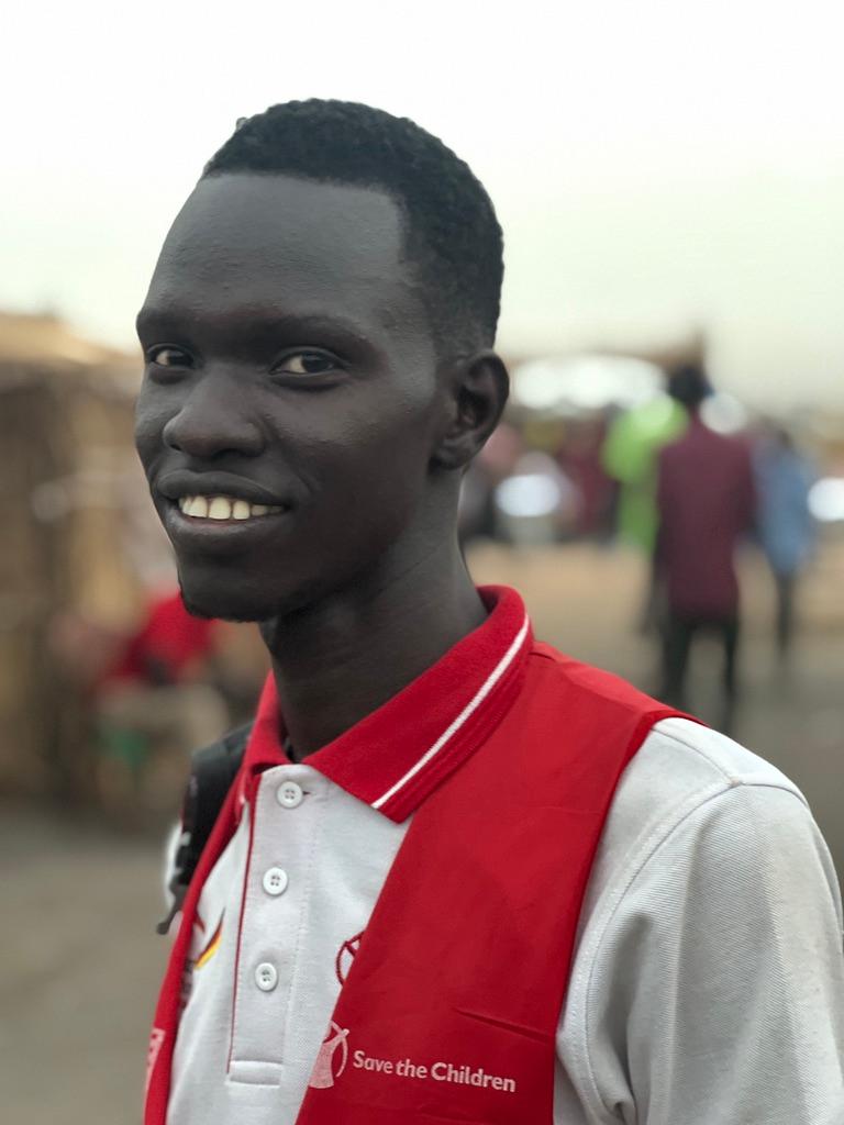 CH11013845_Stephen Kang, 23, Save the Children Facilitator for Children at a Transit Centre in Renk,