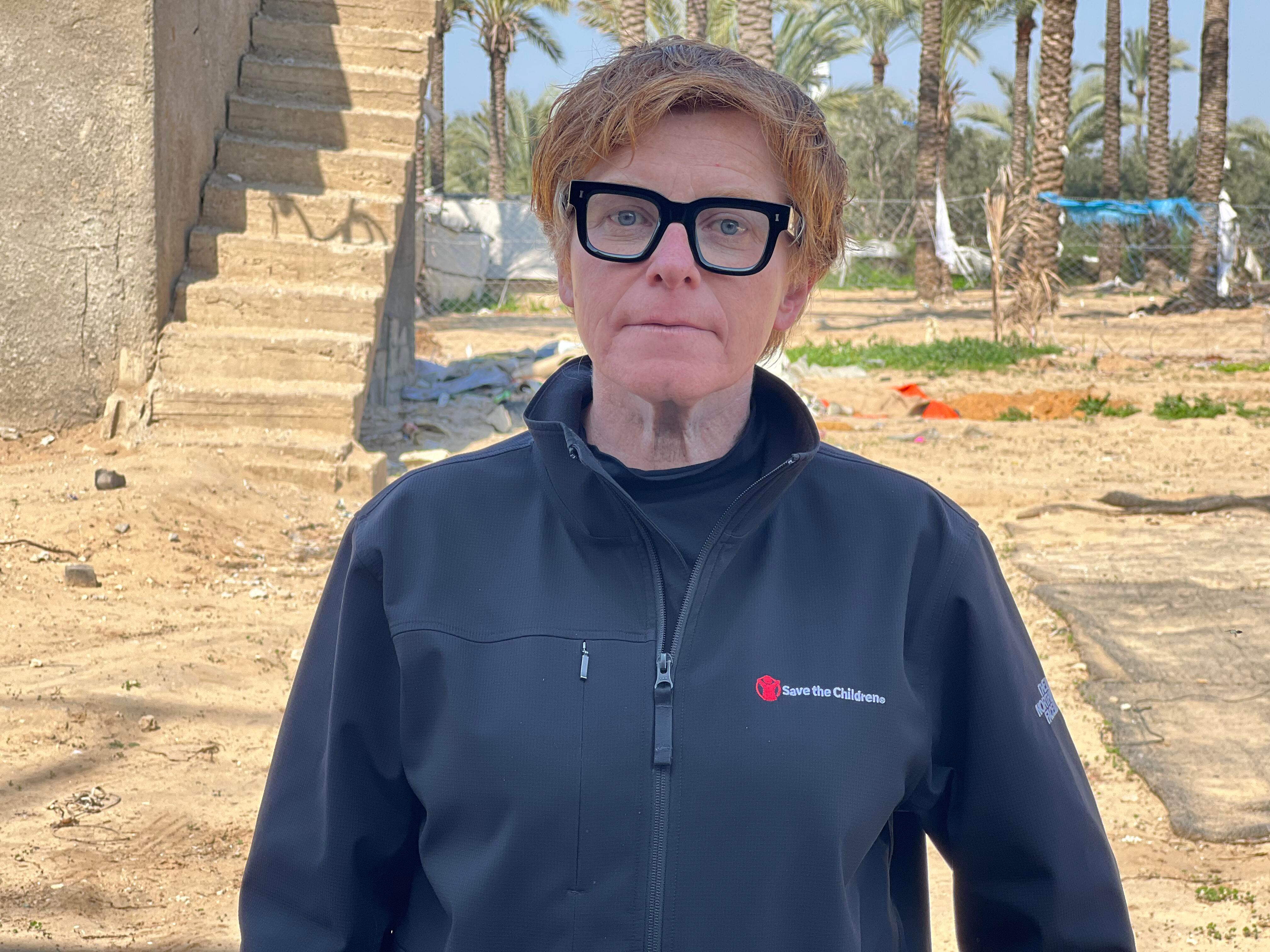 Rachael Cummings, Humanitarian Director, Save the Children in Gaza