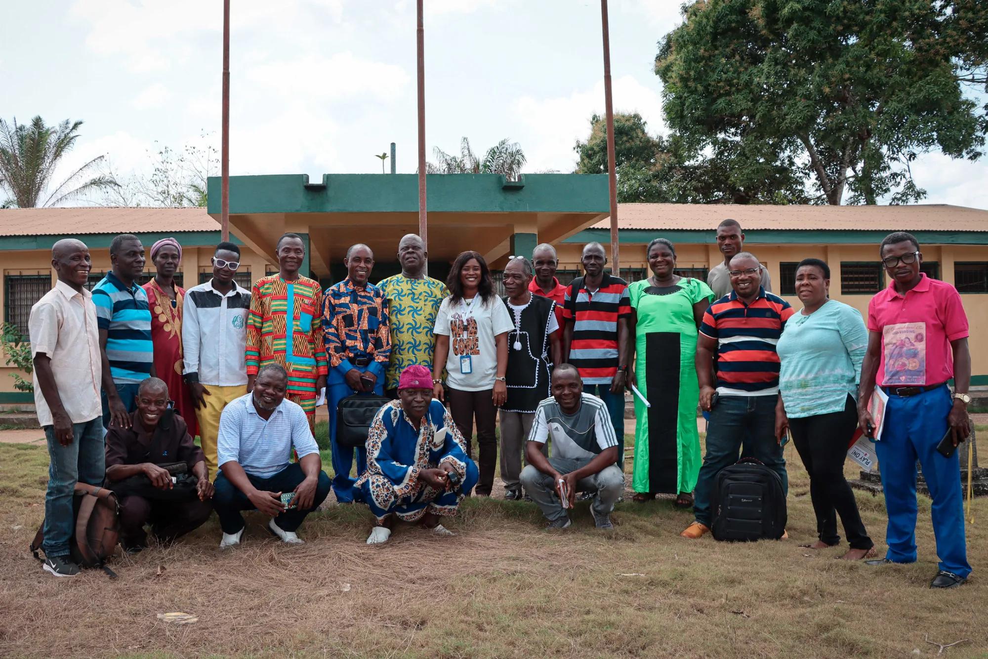 After participating in the workshop, these teachers and facilitators are now ready to use the curriculum in their classrooms and child-friendly spaces.