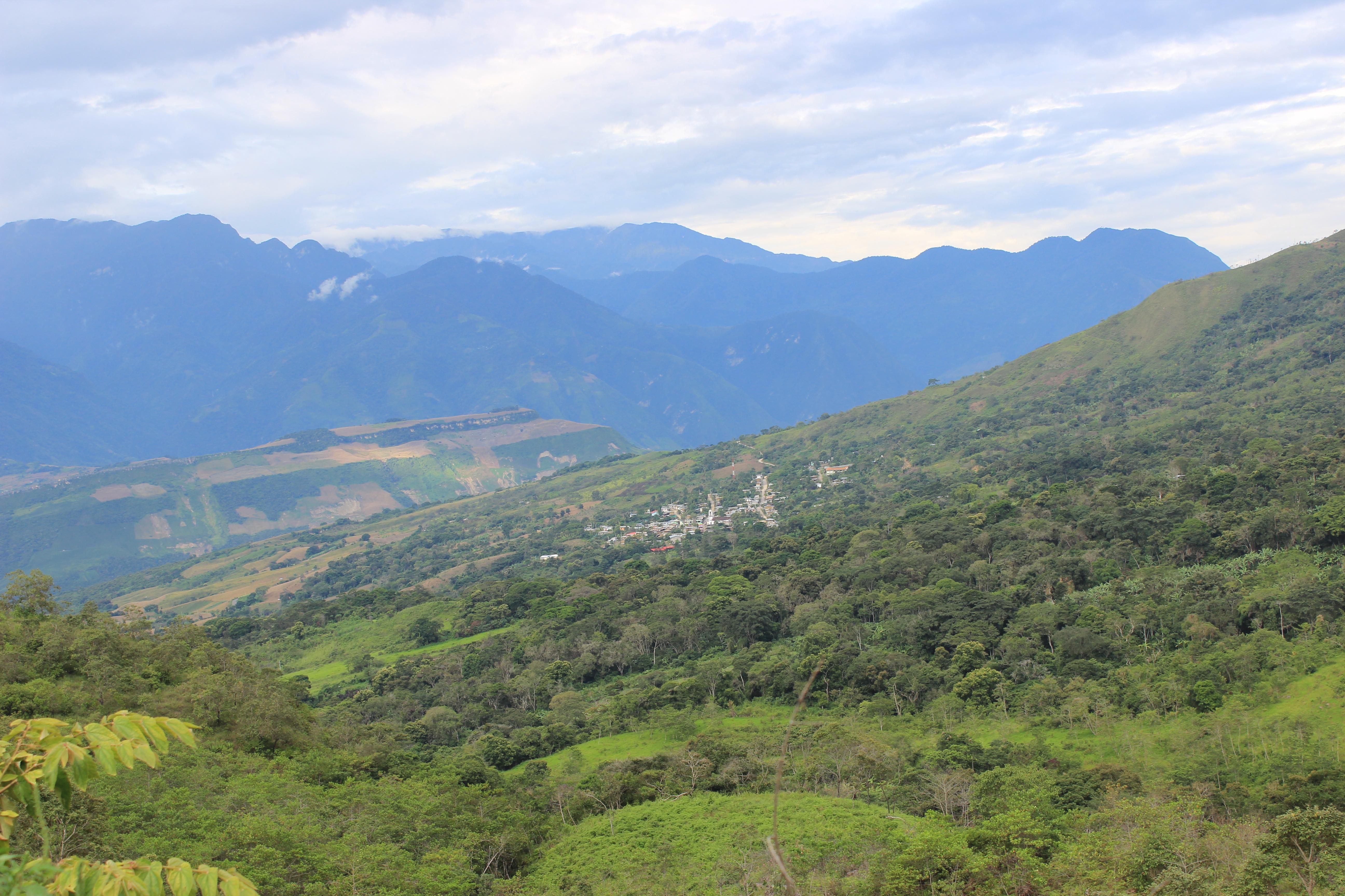 Landscape of Peru's Amazonas Region