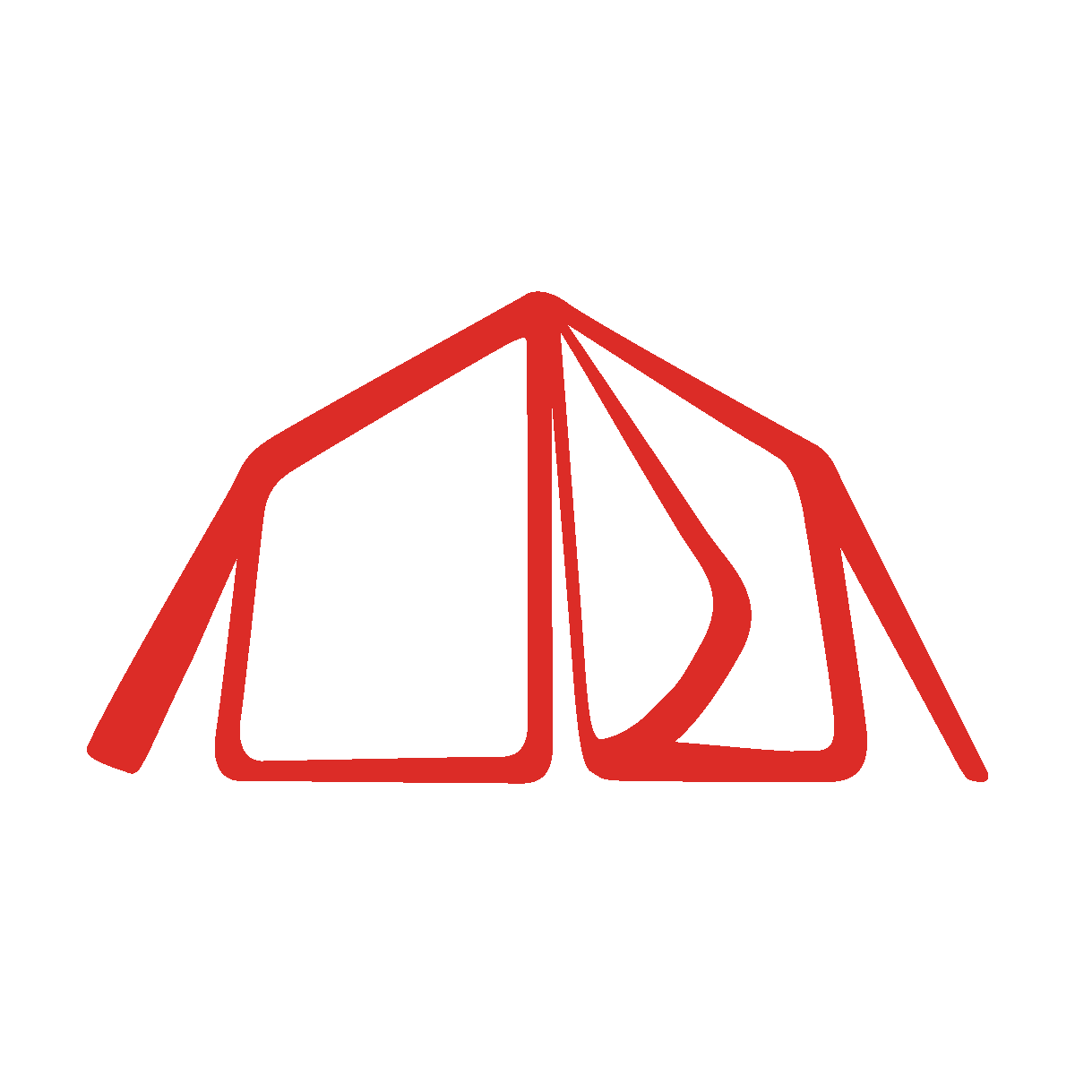 tent red