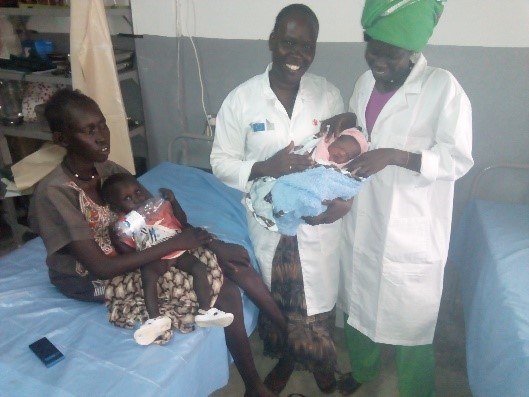  Save the Children in Juoljok clinic in the Abyei region, in the north of South Sudan. 