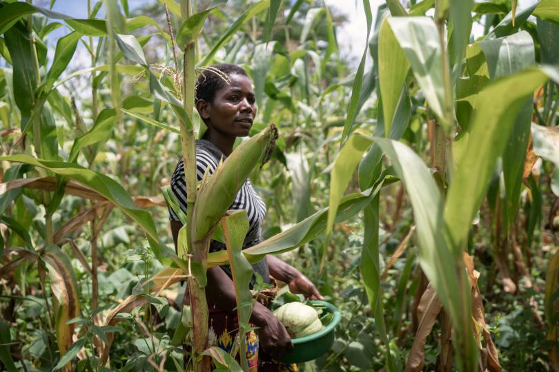 Forget, a Community Nutrition Champion in Malawi. Fredrik Lerneryd / Save the Children