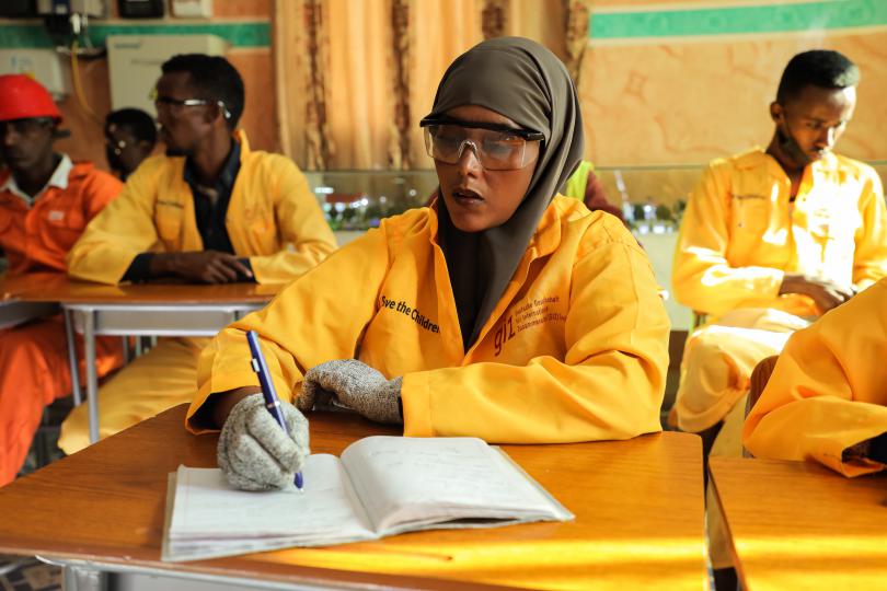 Luul, 23, studying in her technical class