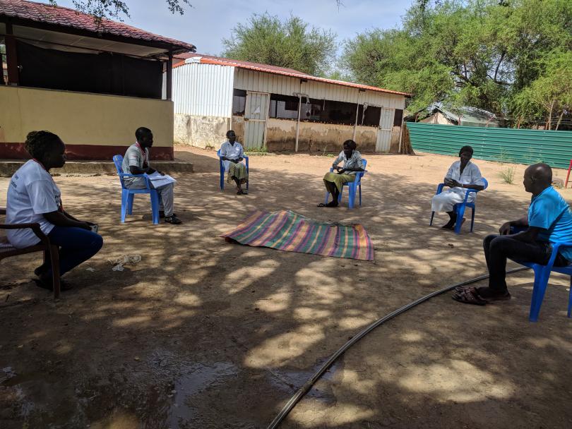 Juoljok clinic in the Abyei region, in the north of South Sudan. 