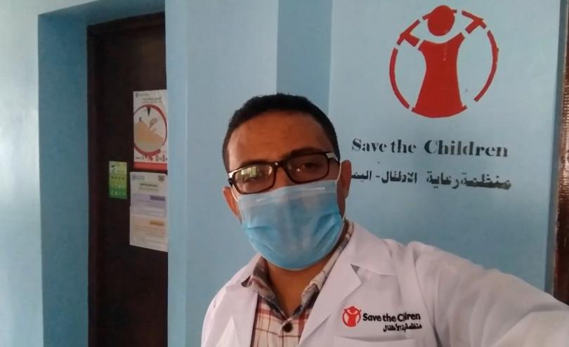 Dr Abdullelah works in a Health Center in Taiz, Yemen.