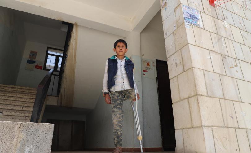 Jamal, 14, from Amran governorate, Yemen