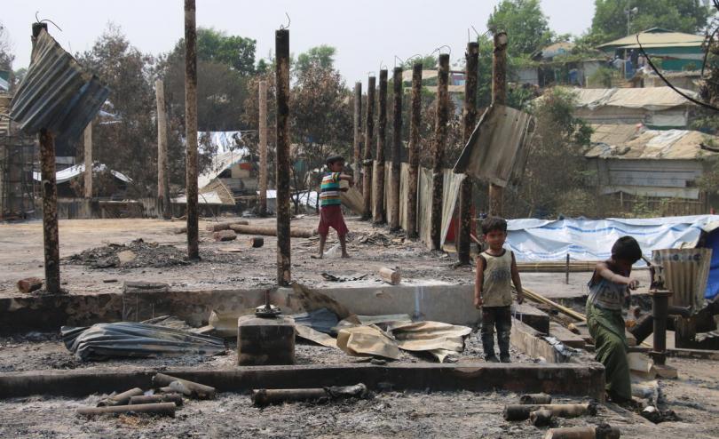 Save the Children's rapid response in the Rohingya camps in the aftermath of the fires that occurred on 22nd March 2021 in Cox's Bazar, Bangladesh is ongoing