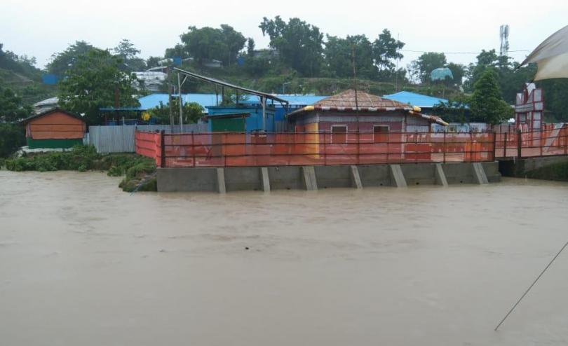 Heavy monsoon rains and flooding have triggered landslides in Cox’s Bazar, Bangladesh