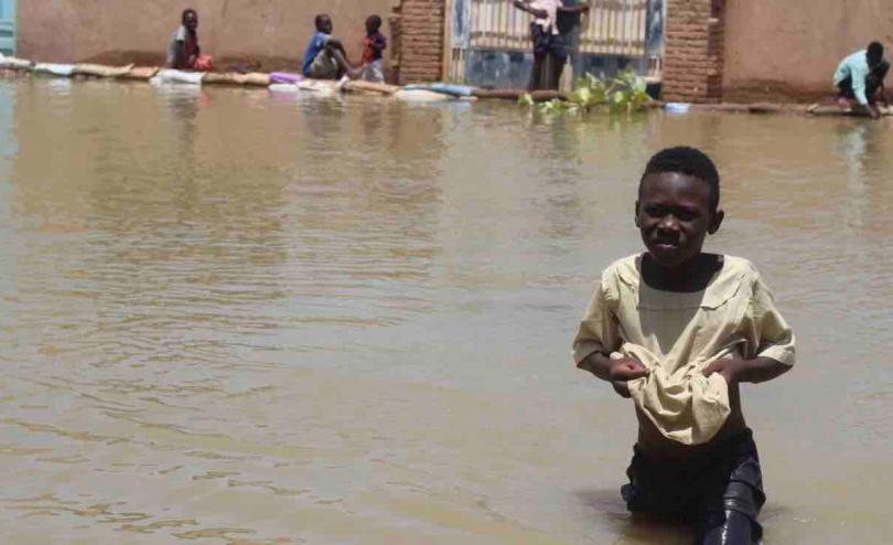 Children among the injured and homeless as deluge of water tears down houses, raising fears of spike in waterborne diseases