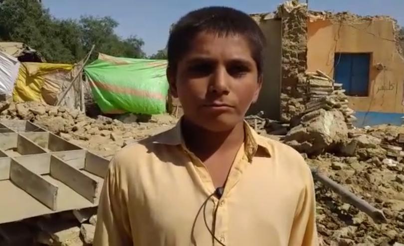 An Interview with Ali, 10, on the floods in Sindh, south-east Pakistan