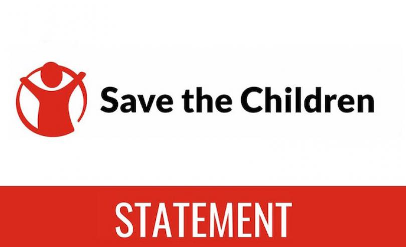 Statement - Save the Children 
