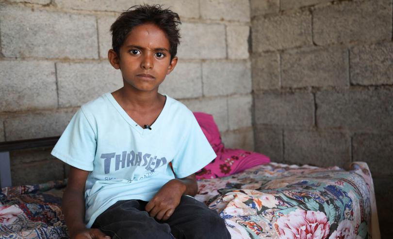 Waleed* was injured during an airstrike in Yemen which hit his grandfathers house. Besides the hunger and the violence, the country is now battling the start of a COVID-19 outbreak.