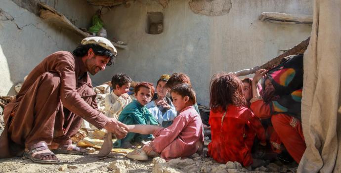 ‘This house killed my sister’: Children are afraid to go home in earthquake-stricken Afghanistan