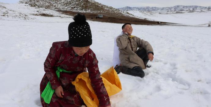 Another severe winter in Mongolia as climate change puts children at ...