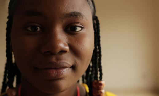 Girl champion Purity