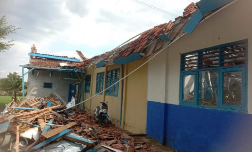 One school in Cianjur supported by Save the Children that was damaged in the earthquake on 21 November: Location Cianjur, Photo by Alfiyya Haq