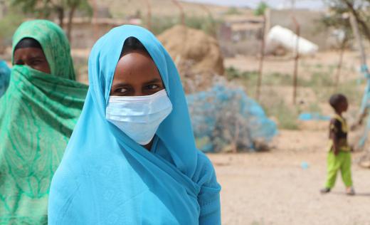 Aisha*, 15 is one of many other children in her village to have stopped going to school due to the Coronavirus pandemic. She is missing the school meals that, for most children in the village, is often the only and most reliable daily meal.