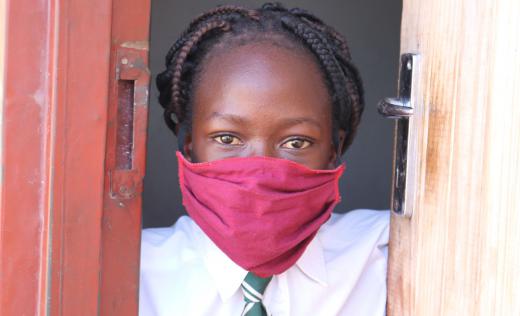 Like every other child in Zimbabwe, Shamiso’s life has been disrupted by the pandemic. She is not going to school and not able to play with her friends in the neighbourhood.