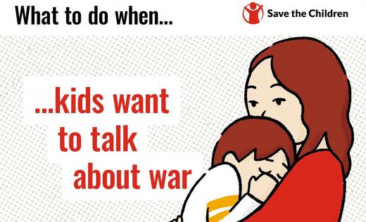 When kids want to talk about war