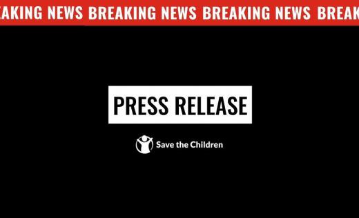 Save the Children press release graphic