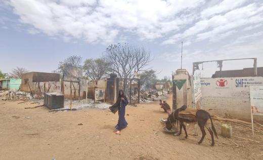 internal displacement school darfur