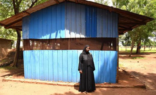 Marium, 40, a mother in refugee camp in South Sudan