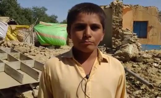 An Interview with Ali, 10, on the floods in Sindh, south-east Pakistan