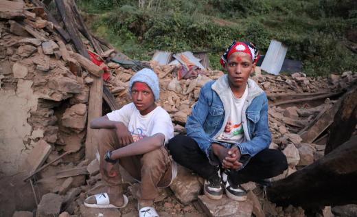 Brothers Nepal earthquake 