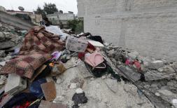 Earthquake destruction in North West Syria 